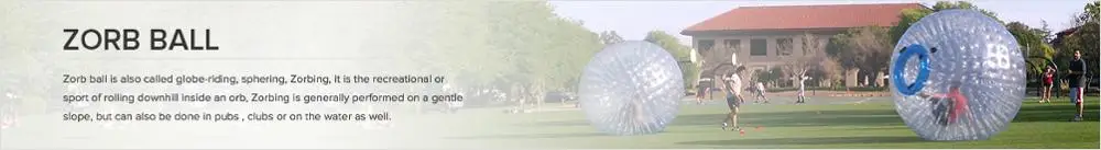 Super quality colorful plastic inflatable grass zorb ball / zorbing ball water / wholesale ball pit balls