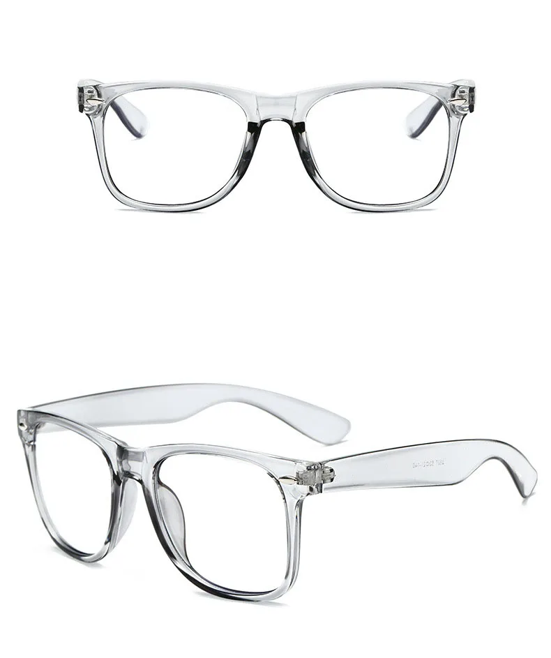 Wholesale Square Clear Plastic Eye Glasses Frames Optical Transparent