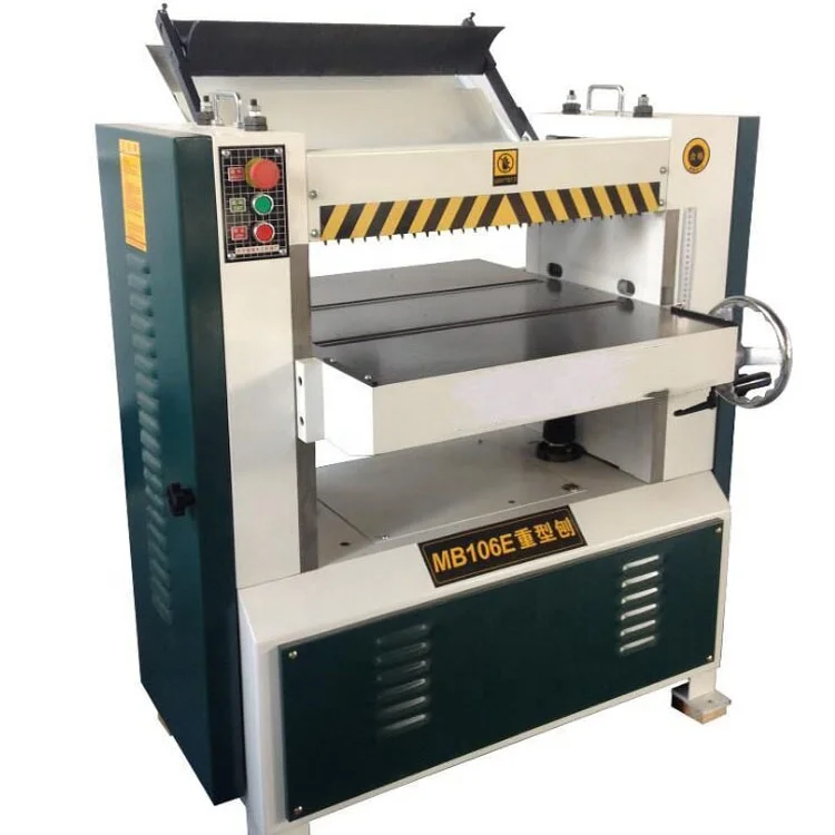 Mb106 Industrial Woodworking Machinery Singe Side 220v Wood Thicknesser Thickness Planer Machine