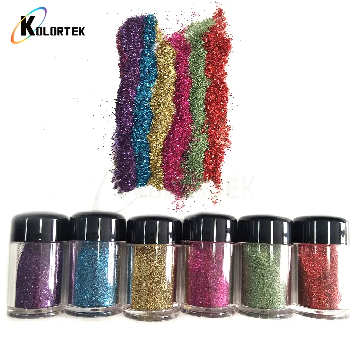 Wholesale Bulk Glitter Packaging Loose Cosmetic Glitter Powder In Jars