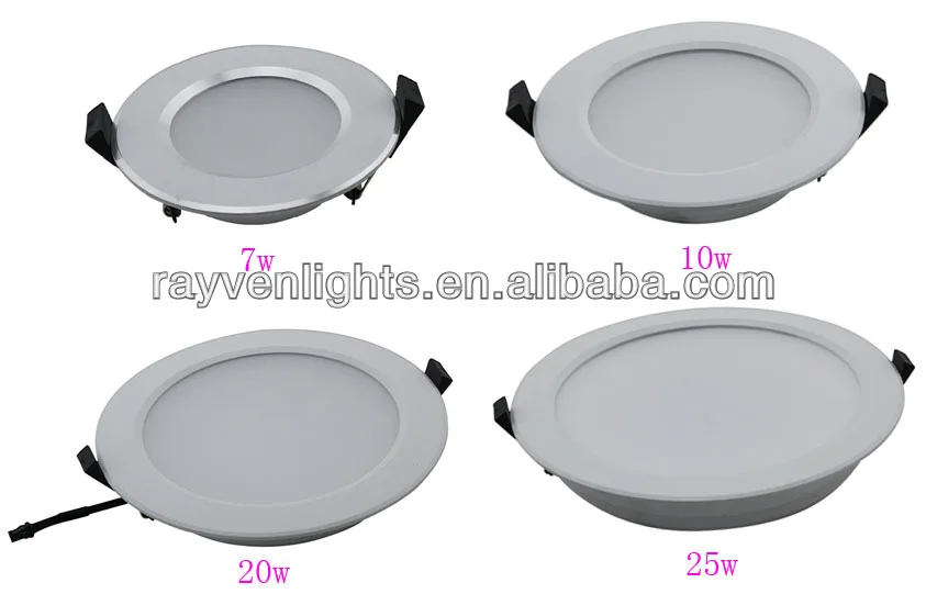 3 Years Warranty Hotel Lighting Retrofit Dimmable LED Round Downlight