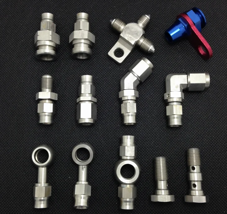 20 Degree Banjo Hydraulic Stainless Steel Brake Oil Hose Line Banjo