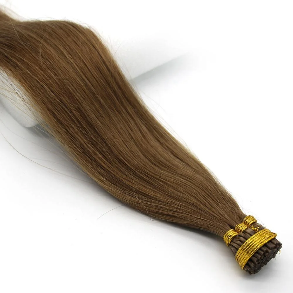 

wholesale Pre Bonded Keratin i tip hair extensions Indian Human Hair 16-24" Straight 100s Light Brown