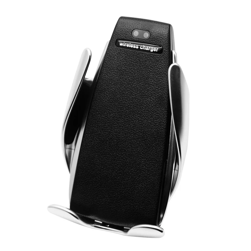 

Amazon Best Seller Car Wireless Charger Qi Certified, Black silver