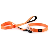 

Wholesale Dog Leash High Quality Polyester Nylon Dog Collar Leash Set For Small Medium Big Dogs