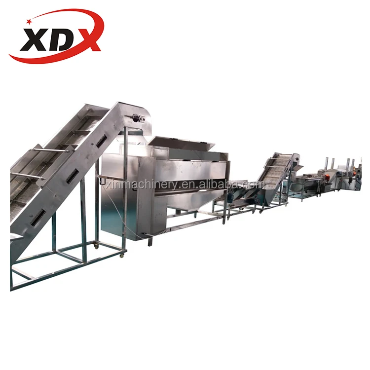 China Big Factory Good Quality Frozen Potato French Fries Production Line