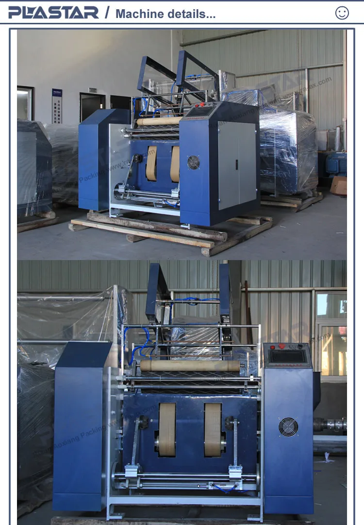 Semiautomatic Stretch Film Rewinding And Slitting Machine Buy