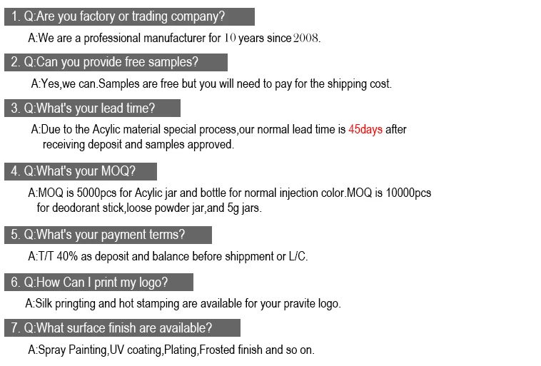 15ml 20ml 25ml 50ml Empty Airless Eye Cream Roll On Tube Acrylic Bottle