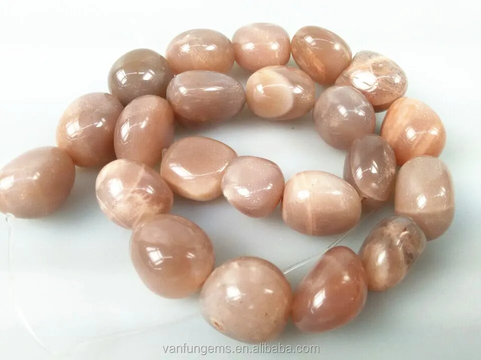 Bulk Natural Gemstone Red Moonstone Polish Tumble Stone Buy Moonstone