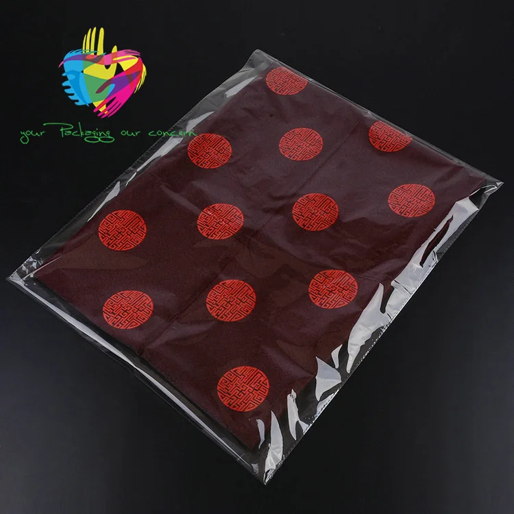 
Wholesale cheap clear self adhesive seal clothes opp packing plastic bag /clear poly t-shirt bag 