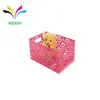 wholesale household kitchen office metal iron wire mesh fancy foldable bread toy vegetable fruit storage basket