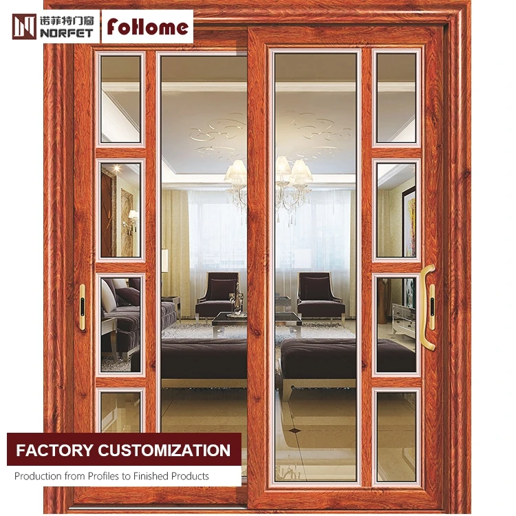 balcony aluminium sliding panel glass wall slide doors aluminum glass french double sliding entry doors