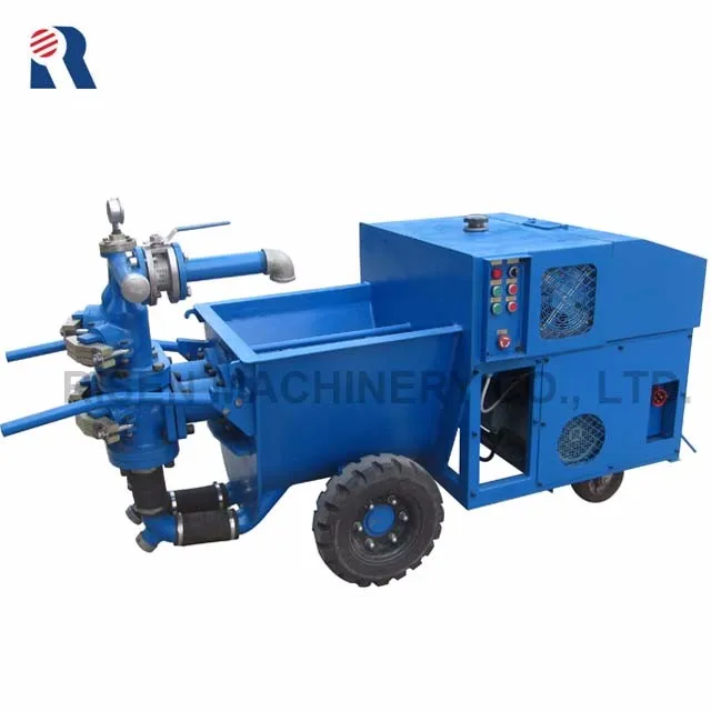 Full Hydraulic High Pressure Grouting Machine - Cement Grout Injection ...