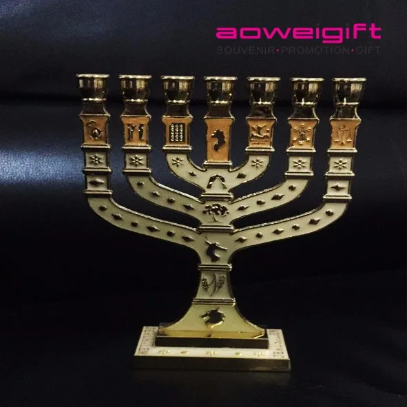 Classic Star Of David Jewish Chanukah Silver Temple Menorah Candelabra Buy Antique Silver