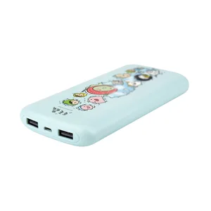 Cute Cartoon 10000mAh Power Bank Micro & USB C Inputs