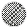 custom colorful round check printed beach towel cotton wholesale