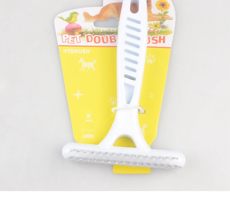 Dog Dematting Hair Knot Out Tool Undercoat Rake Brush For Long Short