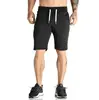 Mens Summer Draw String Knee Length Sweat Running Shorts With Pocket