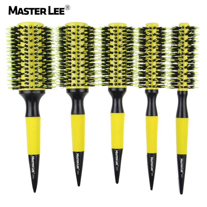 

Masterlee Brand Professional Bristle Hair Brush Ceramic Comb Ion Cylinder Shape Curling Hair Comb, Picture