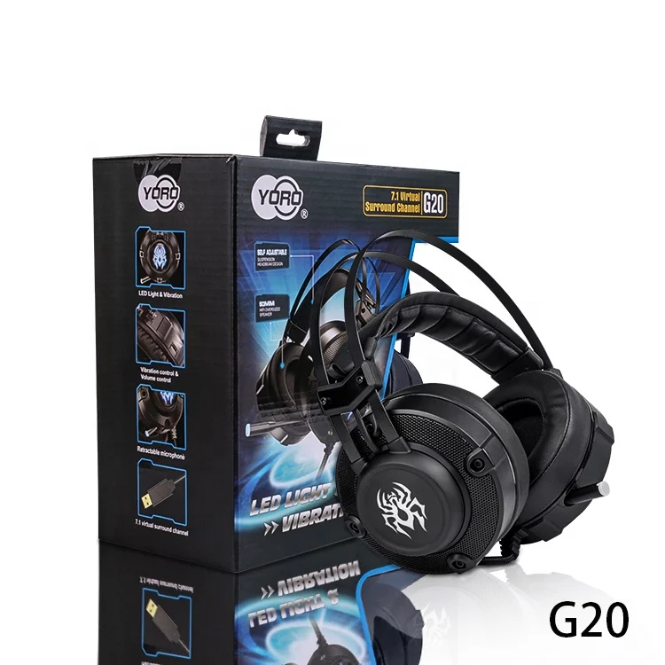 

Stereo Gaming Headset for PC Over-Ear Gaming Headphones with Mic