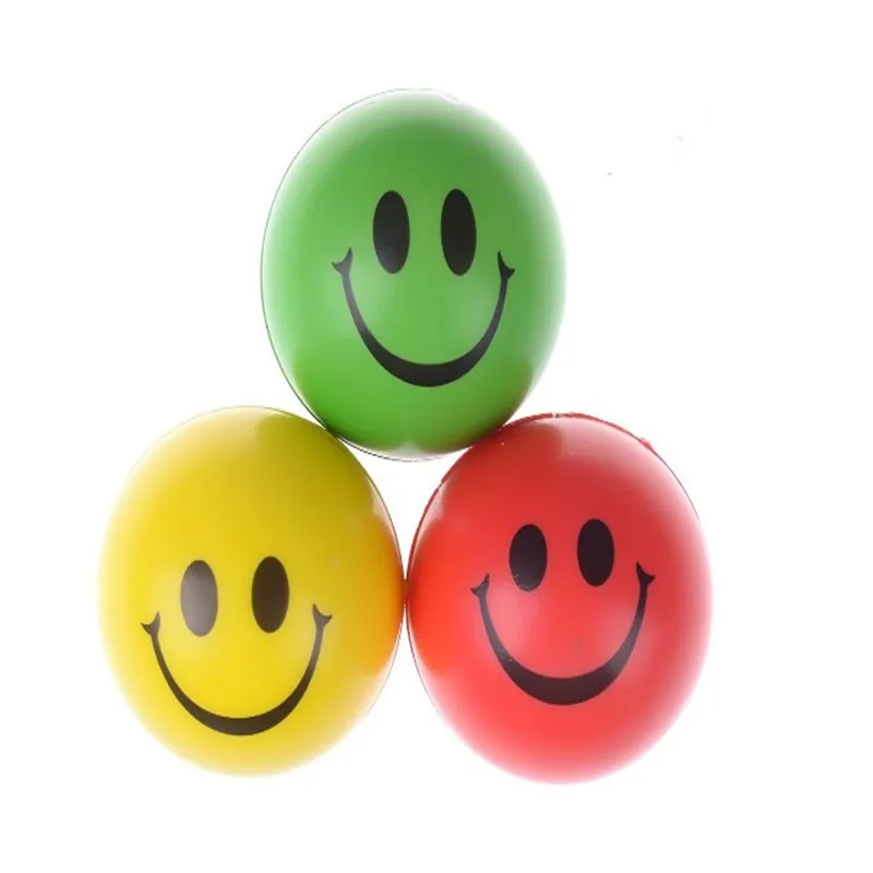 

Oempromo funny face squeeze custom adult kids 7cm soft pu foam relief toys smiley anti stress ball
