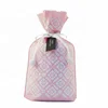 Huadefeng Style Selection Pink Non Woven Gift String Bag In Silk Printing