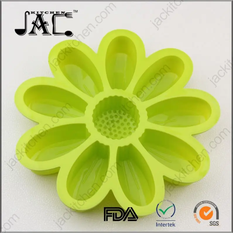 Safe Silicone Leaf Cake Molds