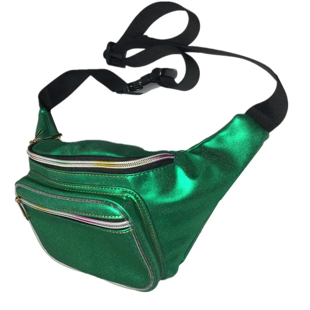Andear Hologram Waist Bag Waterproof Sports Hiking Running Belt Fanny Pack