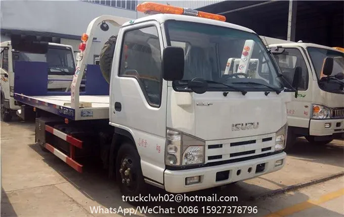 Rollback flatbed towing wrecker japan tow truck for sale