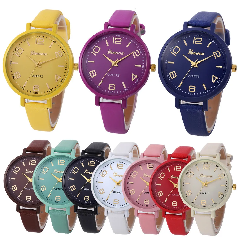 

Minimalist Women's Gender And Modern Age Geneva Watch YL35