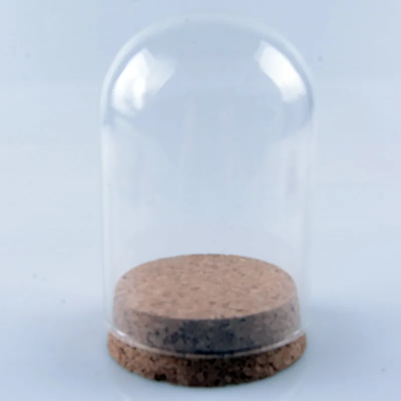 Round Glass Dome With Cork Base Buy Round Glass Dome,Hight