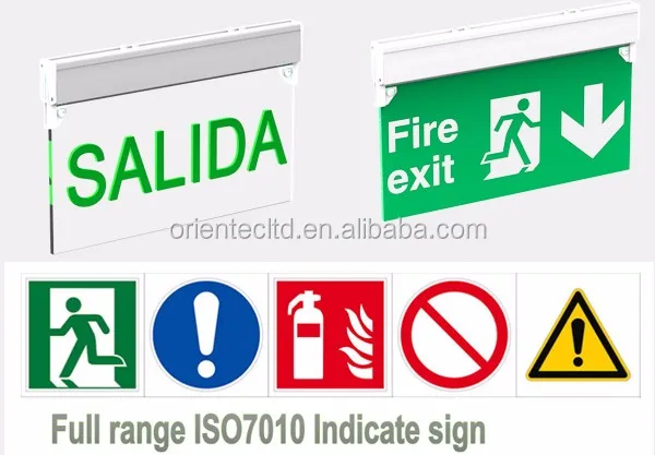 
OT-E805S Hot in Argentina led Exit sign 