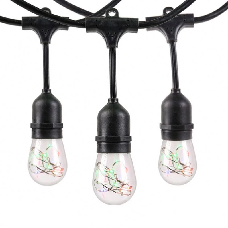 Energy Saving 125W IP45 E26 100 Ft Commercial String Lights