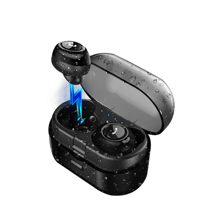 

TWS In Ear Earbuds Super Stereo True Wireless Bluetooth Earphone, Black/white