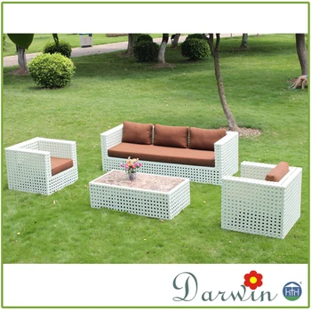 rattan cheap garden wicker furniture outdoor sleeper end selling modern larger sofa