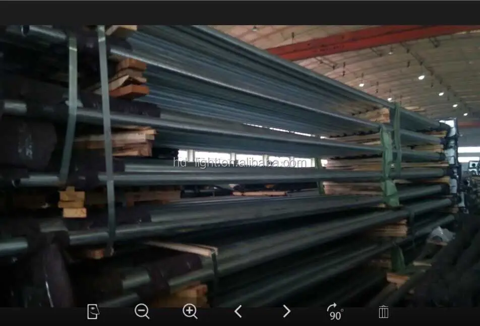 
6m-10m street light pole, steel pole , high way steel pole with high quality 