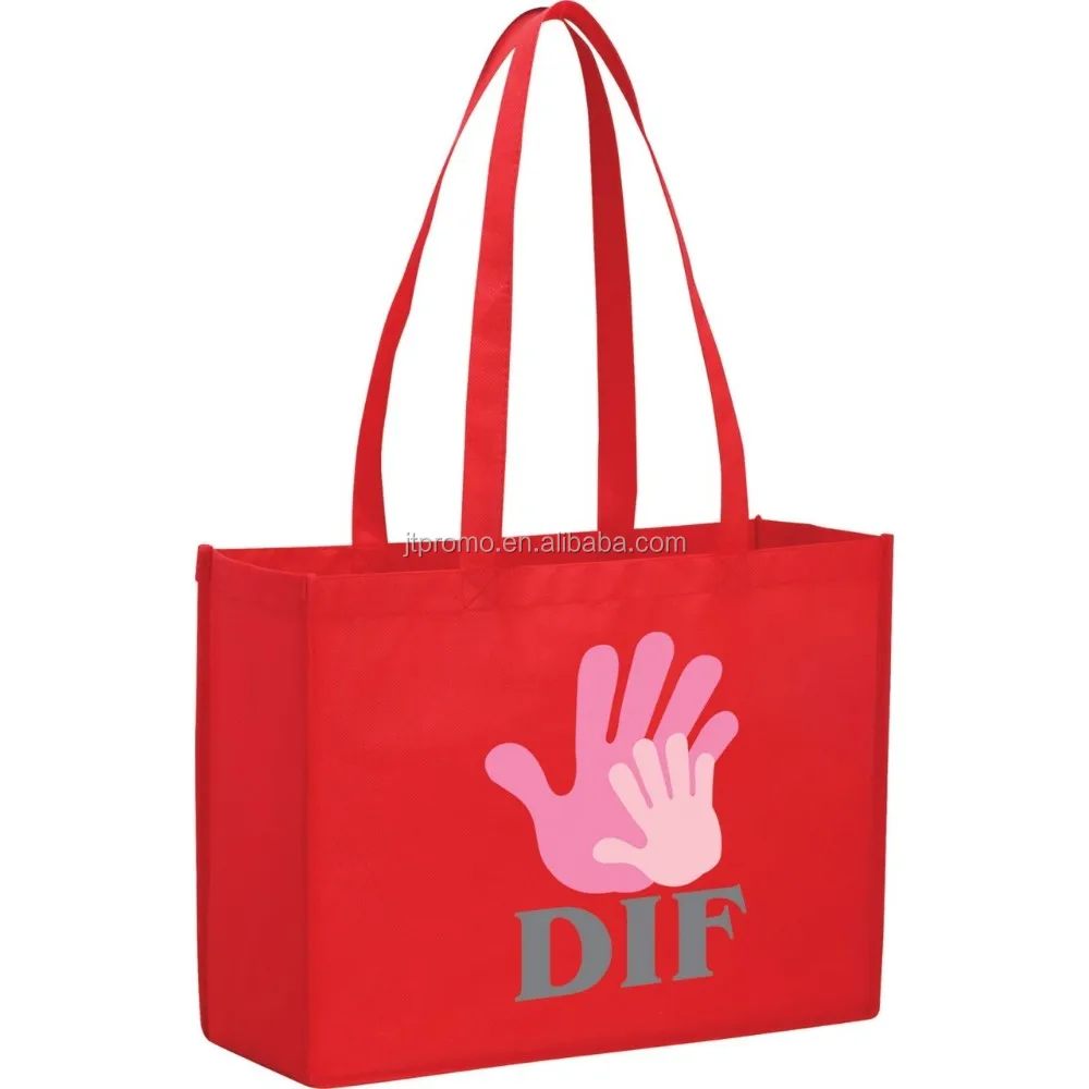 Fashion Non Woven Fabric Shopping Bag Custom Logo Non Woven Bag Big Non