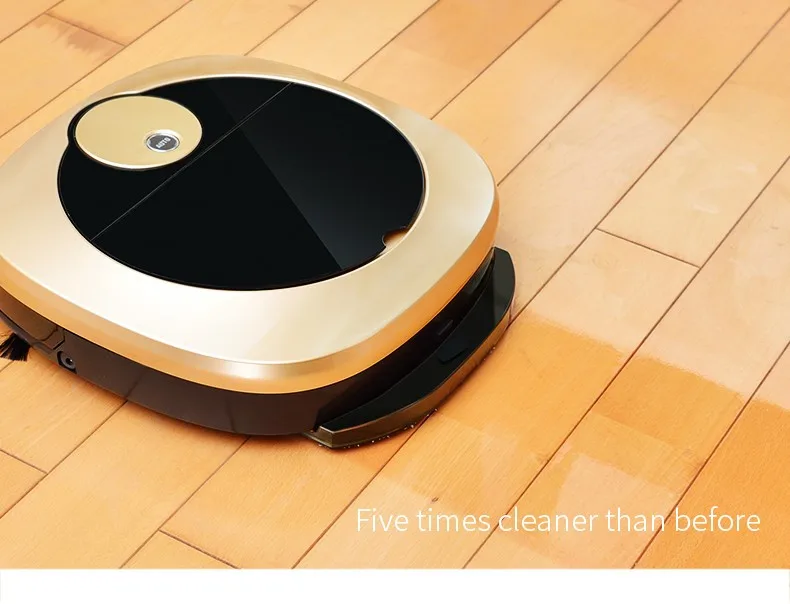 2017 New Arrival Automatic Robot Vacuum Cleaner Smart Sweeping Mopping