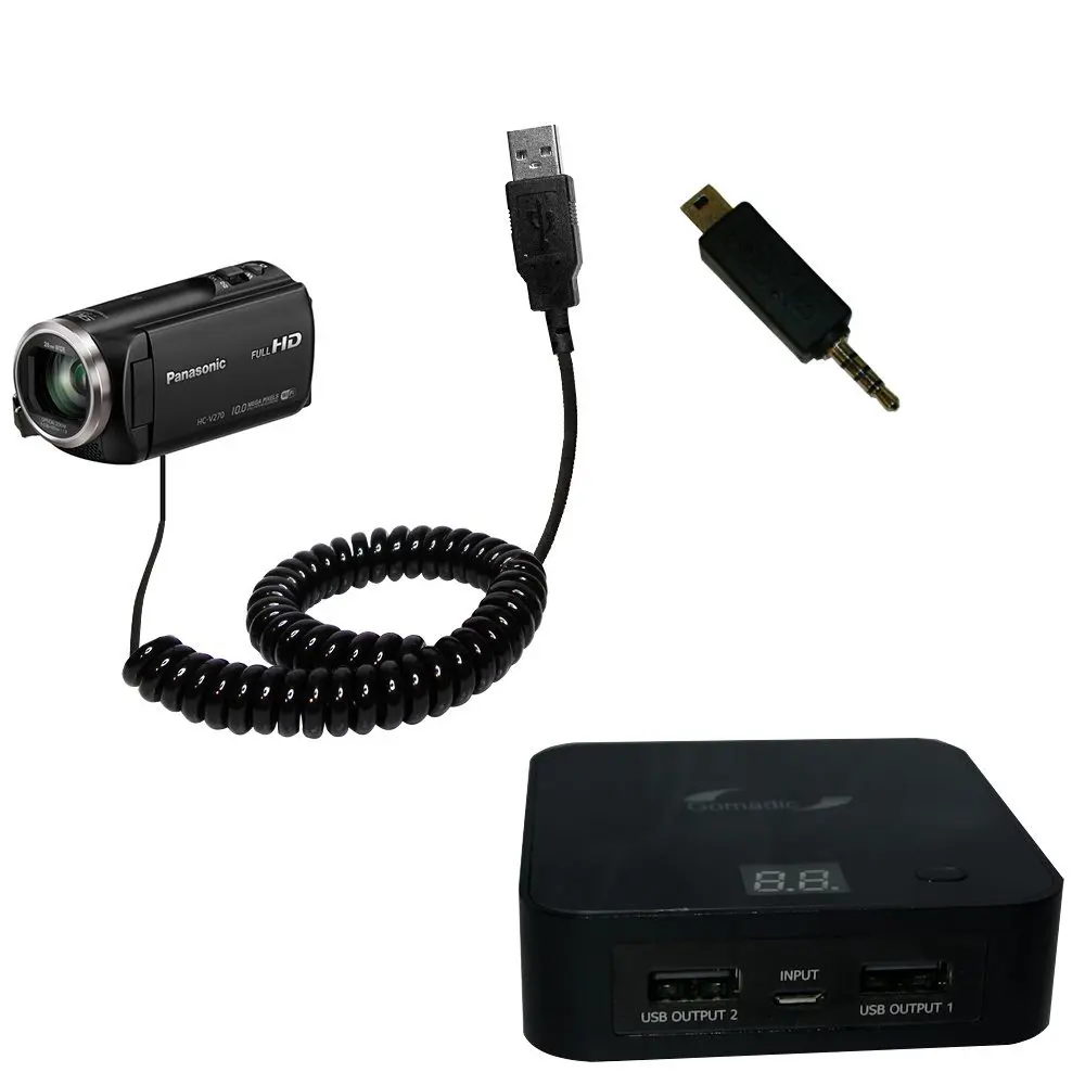 Panasonic HC-V750EB-K Camcorder External Microphone Vidpro XM-L Wired Lavalier microphone Electret Condenser 20 Audio Cable Transducer type