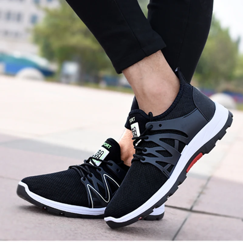 

Factory Direct Casual Men Sports Shoes Designs 1 Pair For Sale, Black+blue+gray