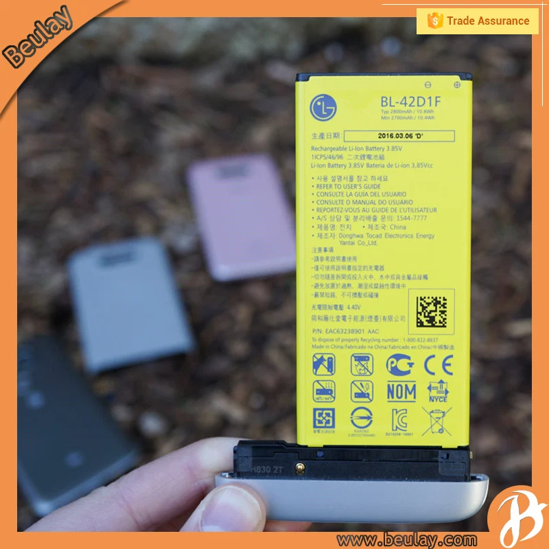 For LG G5 Genuine Battery BL-42D1F 3.85V 2800mAh