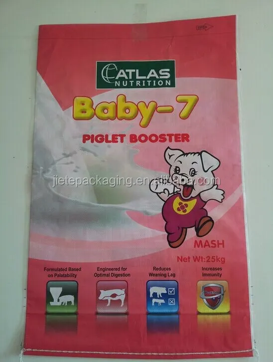 milk powder red pp woven bag 1