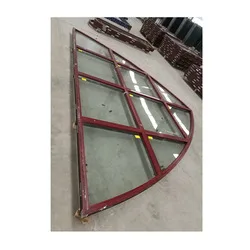 China Manufactory double toughened aluminum tilt and turn window double pane thermal break aluminum windows