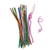 Different Colors Cute Chenille Stem DIY Craft Sparkle Glitter Chenille Stem For Diy Toys