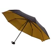 Light weight latest design mini auto open and close 3 folding umbrella