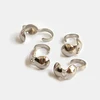 Brass Bead Tips Brass bead clamp for Jewelry making Finding