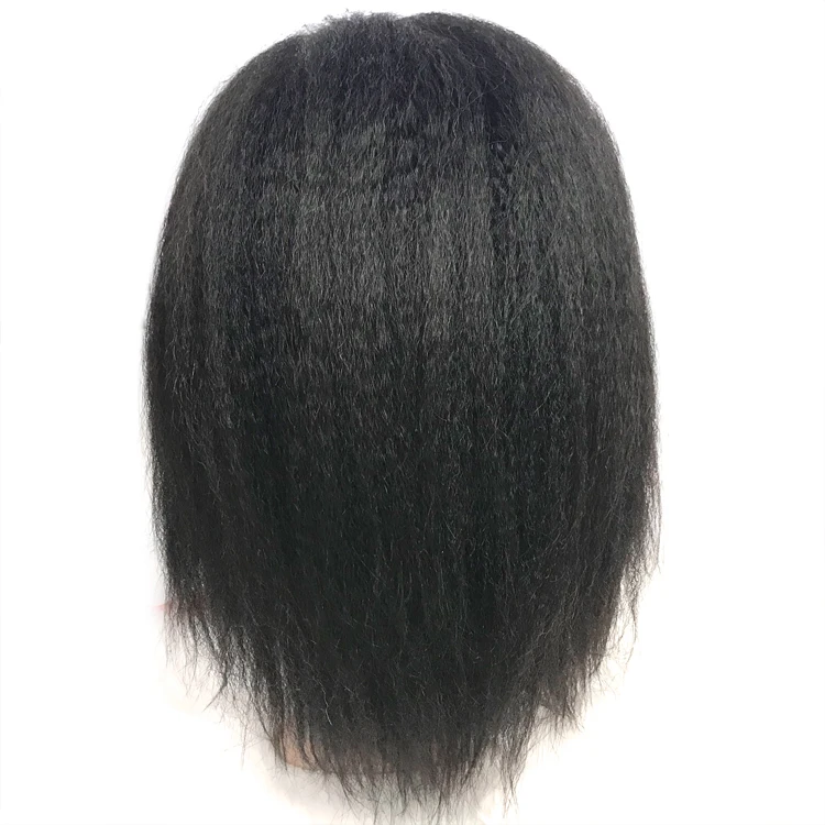 

GS hair 2019 100% unprocessed human hair yaki straight hot selling cheap price, Natural color