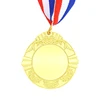 Hot sales stock medals blank gold zinc alloy metal medals