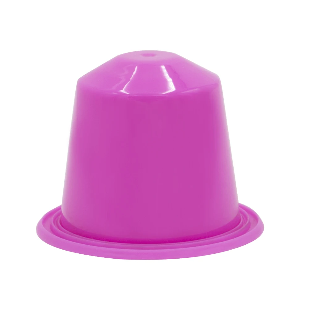 Sample available factory price empty nespresso capsule with lids
