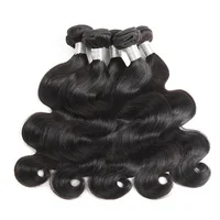 

10A Real Mink Unprocessed Wholesale Virgin Brazilian Hair 10-30 Inches Original Remy Human Hair Extensions Body Wave Bundles